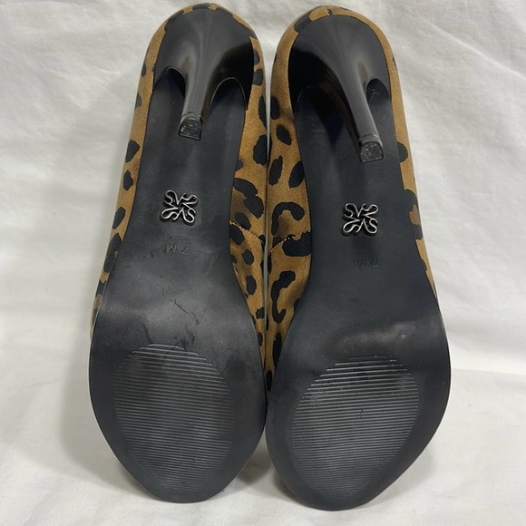 Simply Vera Wang Platform Stilettos Cheetah Print Size 7.5 - Picture 9 of 11